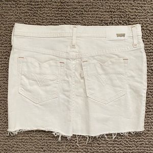 White Levi’s Jean Skirt